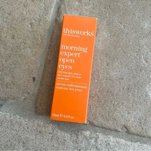 NWT This Works! Morning Expert Open Eyes Anti Blue Light Eye Cream